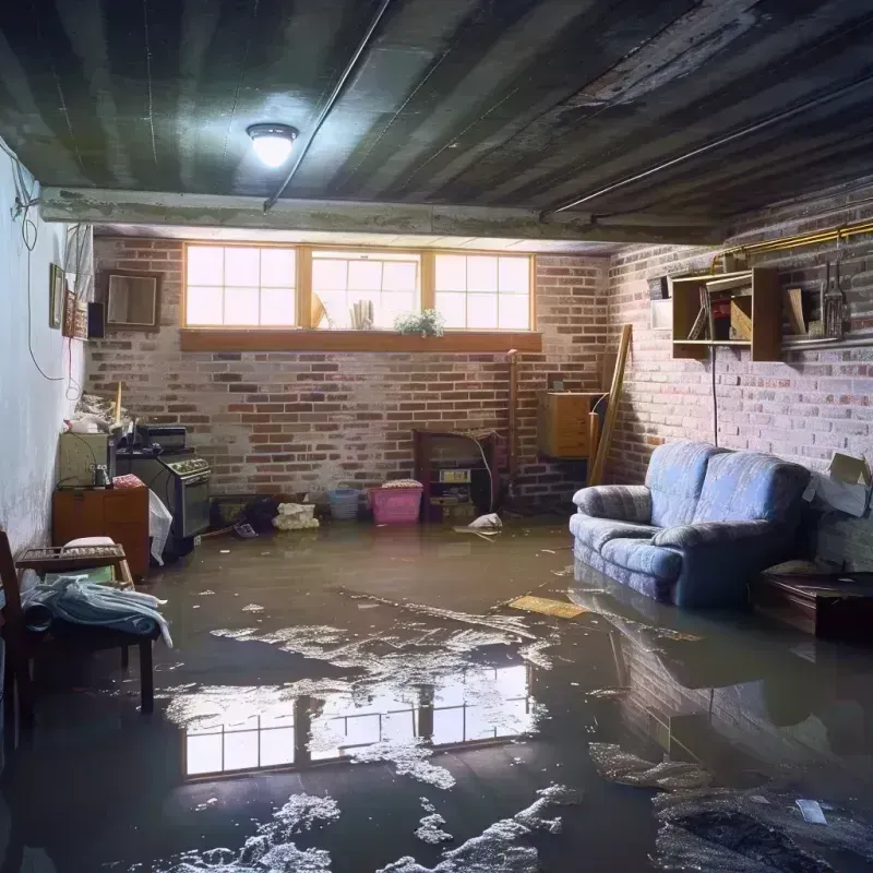 Flooded Basement Cleanup in Buna, TX